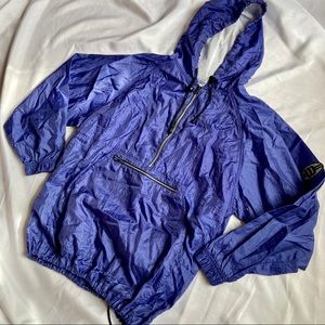 Vintage Purple/Blue Wilson 90’s Windbreaker